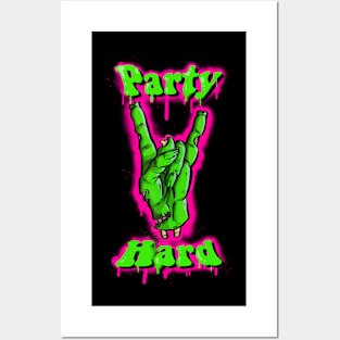 party hard Posters and Art